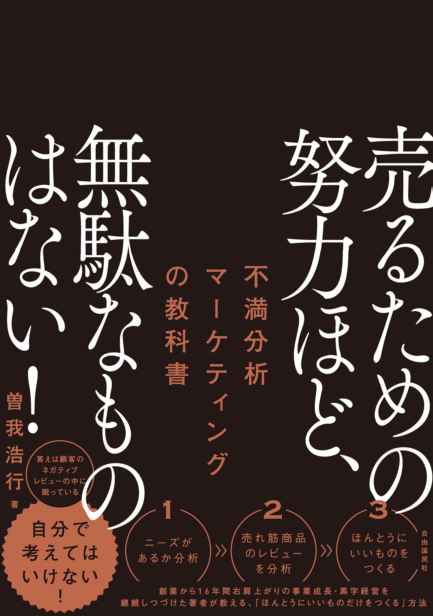 売るための努力ほど、無駄なものはない！（電子書籍）