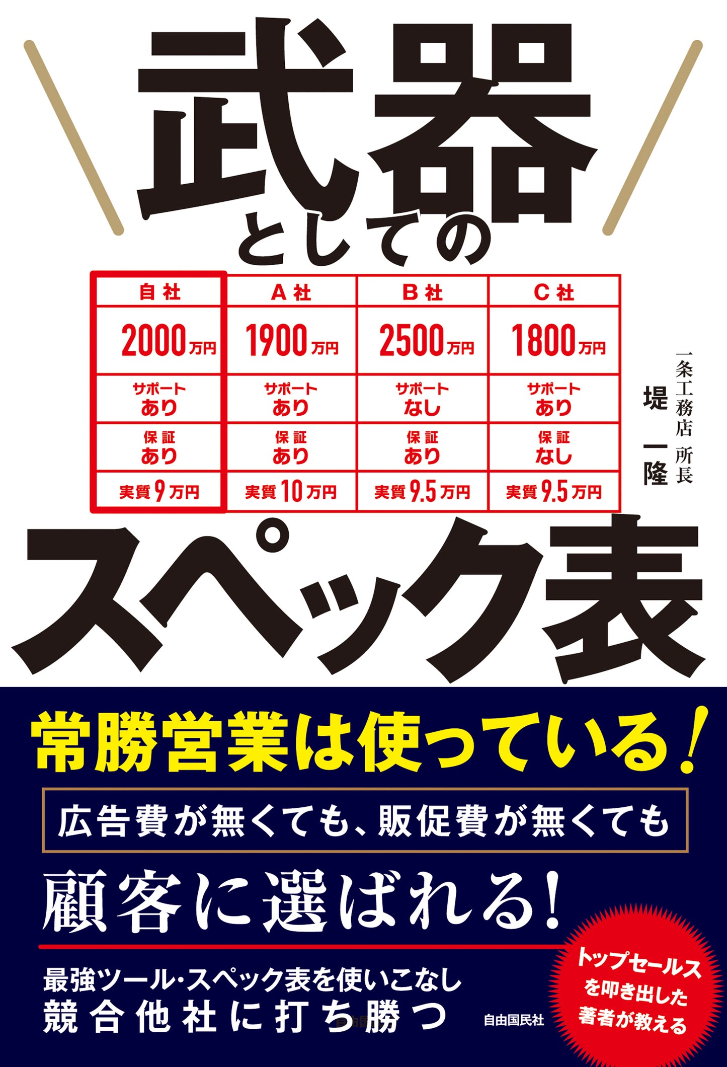 武器としてのスペック表（電子書籍）